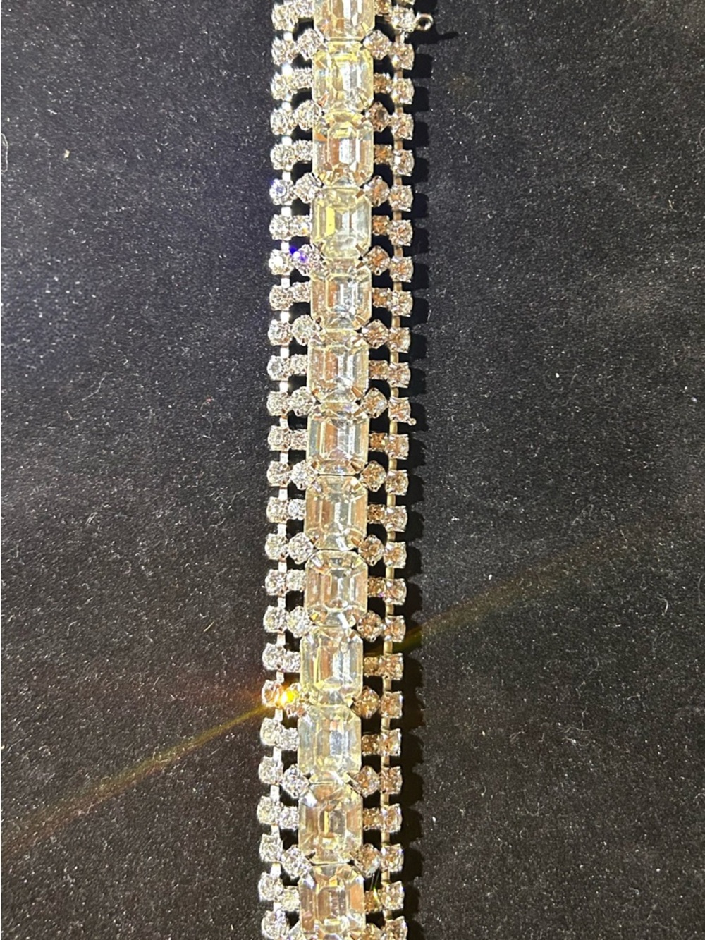 Vintage 1950’s Signed Kramer of New York Rhinestone Bracelet
